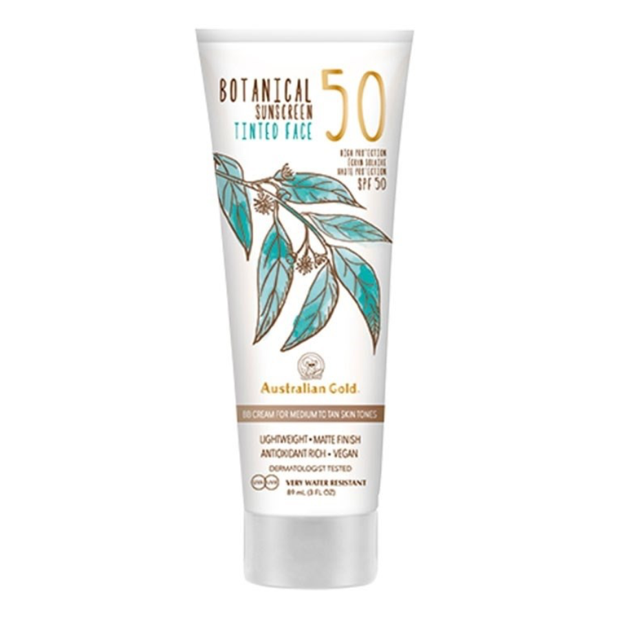 Australian Gold SPF 50 Botanical Tinted Gesicht mittel Lotion (88 ml)