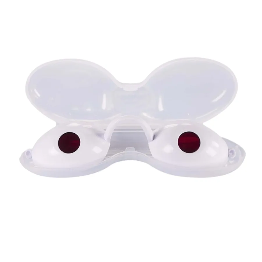 Solariumbrille weiss