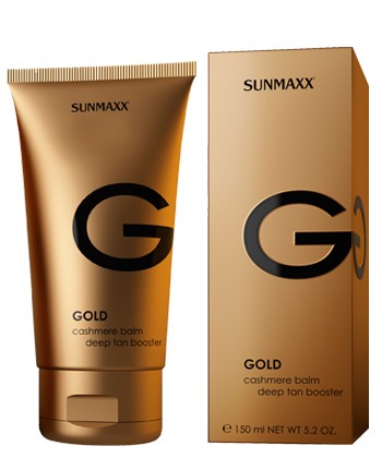 SUNMAXX Gold Cashmere Balm Deep Tan Booster Lotion (150 ml)