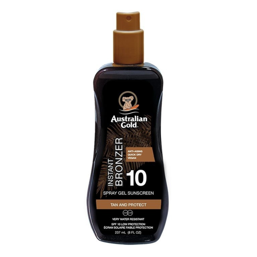 [10129] Australian Gold SPF 10 + Bronzer Pump-Spray (237 ml)