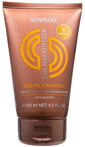 [5600741] SUNMAXX Tan Maxximizer Creme Caramel + Bronzer Lotion (125 ml)