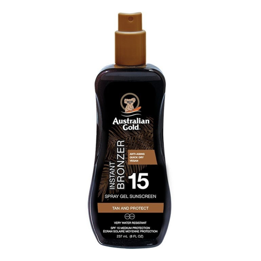 [10130] Australian Gold SPF 15 + Bronzer Pump-Spray (237 ml)
