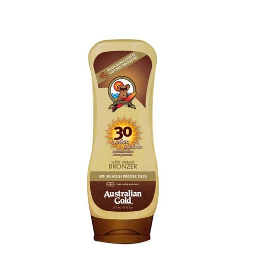 [10126] Australian Gold SPF 30 + Bronzer Lotion (237 ml)