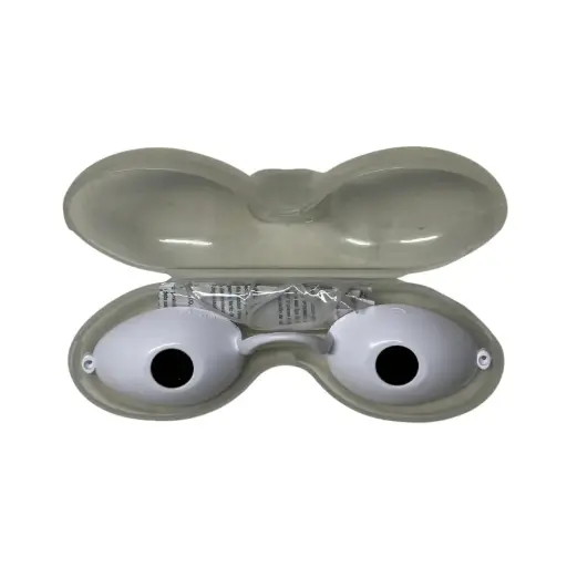 Solariumbrille weiss Lessian Giss