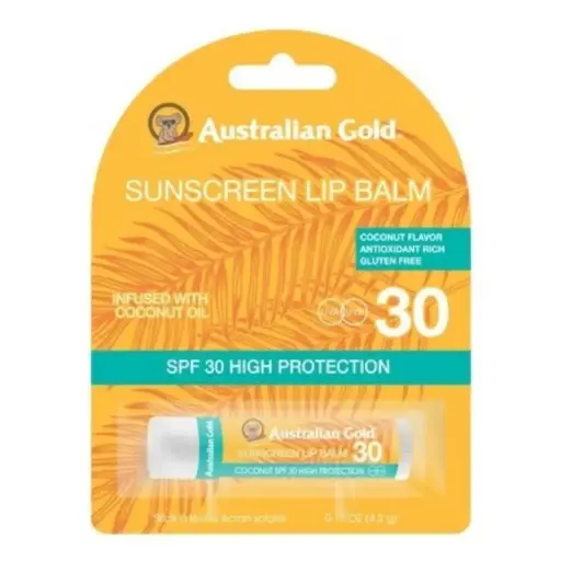 [11266] Australian Gold SPF 30 Lip Balm Stift (4.2 g)
