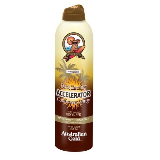 [10138] Australian Gold Dark Tanning Accelerator Spray (177 ml)